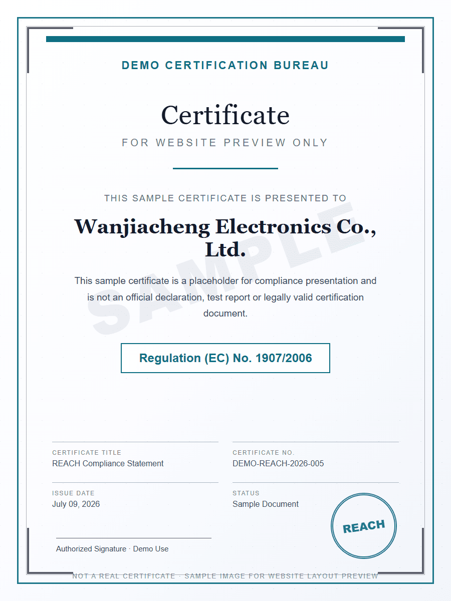 certificate-reach-compliance